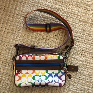 COACH Pride Signature Crossbody Bag Multi
